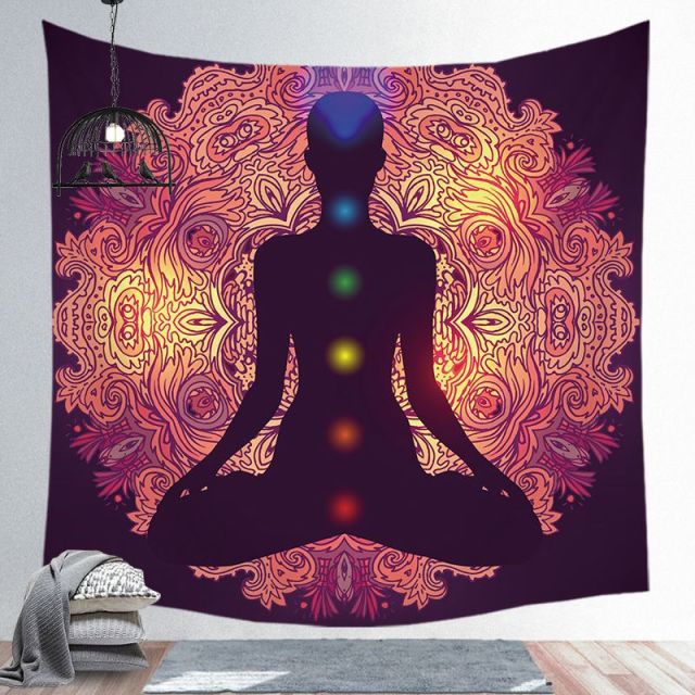 Starry Night Galaxy Decor Psychedelic Tapestry