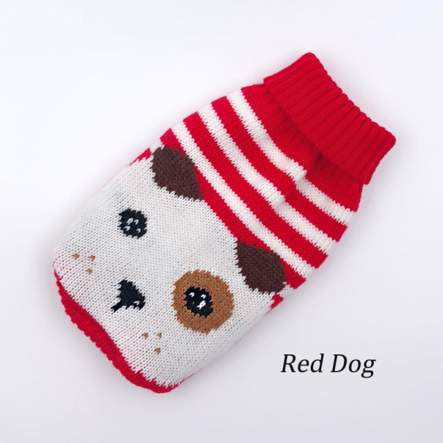 Dogs Knitted Sweater