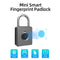 Mini Smart Biometric Thumbprint Door Padlocks