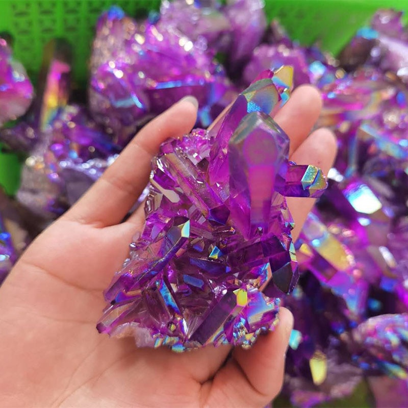 Natural Quartz Amethyst Cluster