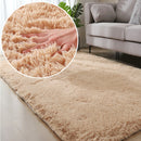 Nordic Lounge Fluffy Non-slip Mixed Dyed Carpet