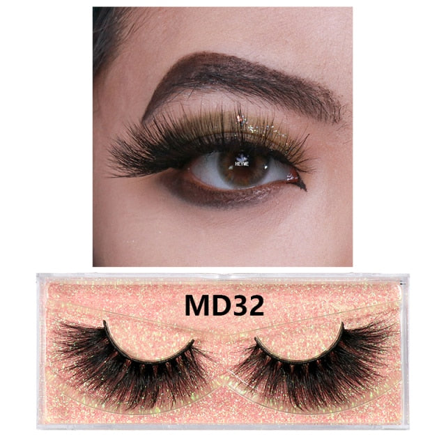 3D Mink Dramatic Fluffy Wispy Eyelash