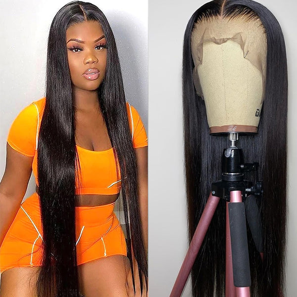 Bone Straight 13x6 Lace Frontal Human Hair Wig