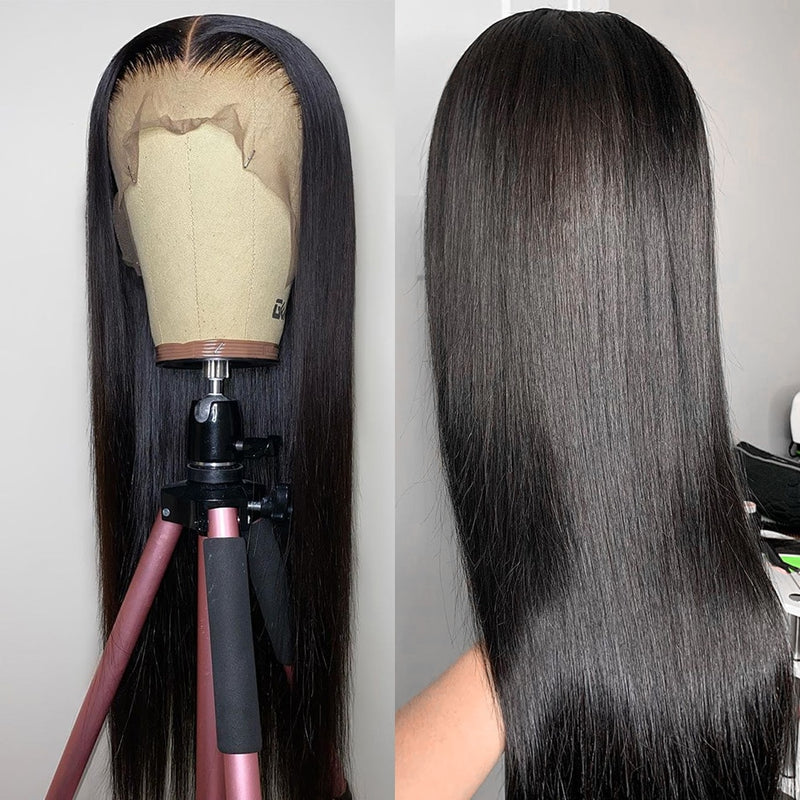 Bone Straight 13x6 Lace Frontal Human Hair Wig