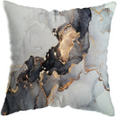 Abstract Marble Cushion Cover