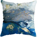 Abstract Marble Cushion Cover