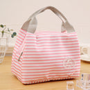 Thermal Insulated Safe Stripe Lunch Bag