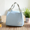 Thermal Insulated Safe Stripe Lunch Bag