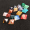 7Pcs Pyramid Gemstone