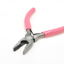 Cute Pink Color Handle Anti-slip Splicing and Fixing Jewelry Pliers