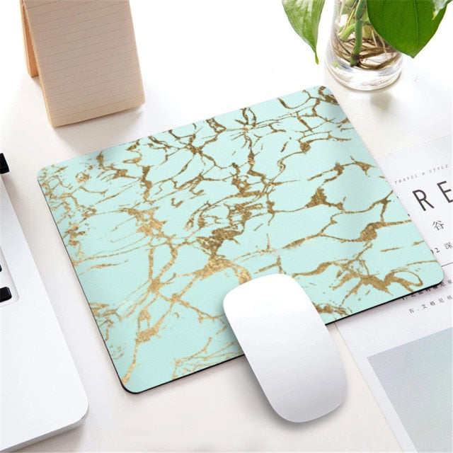 1PC Silicone Marble Nordic Style Mouse Pad