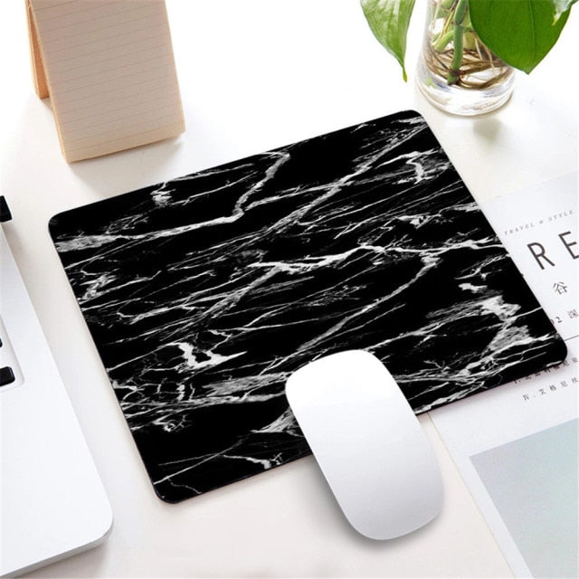 1PC Silicone Marble Nordic Style Mouse Pad