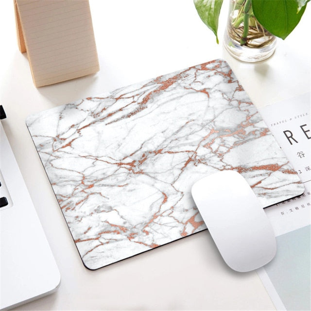 1PC Silicone Marble Nordic Style Mouse Pad