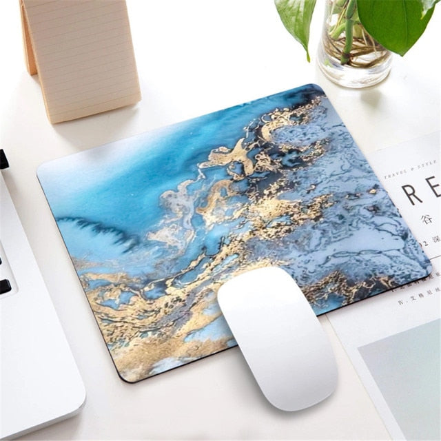 1PC Silicone Marble Nordic Style Mouse Pad