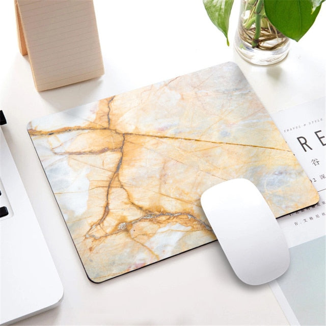 1PC Silicone Marble Nordic Style Mouse Pad