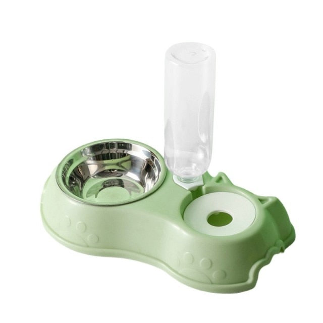 500ML Feeder Bowl With Water Bottle