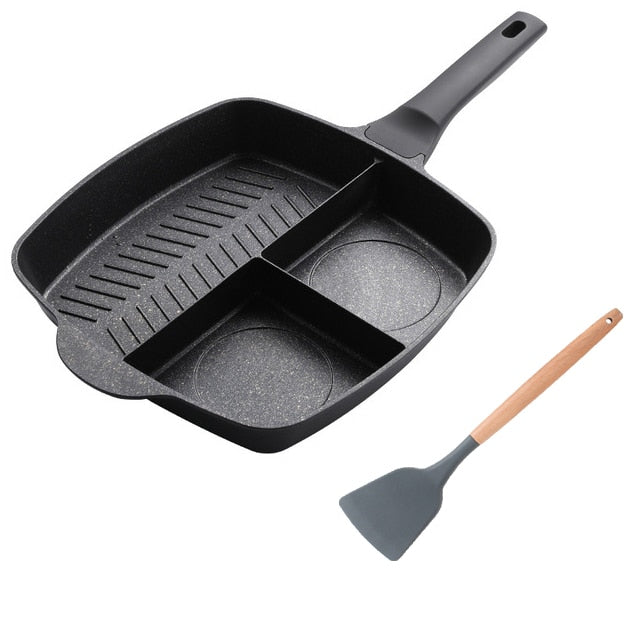 3-in-1 non stick frying pan