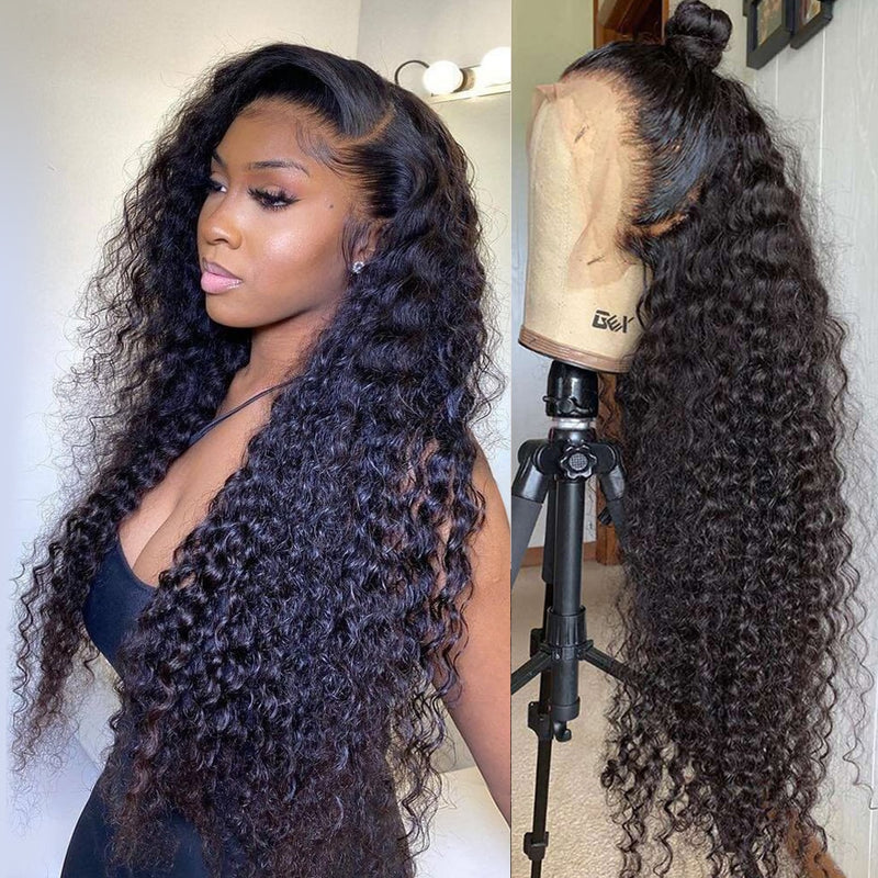 Deep Wave Frontal Wig