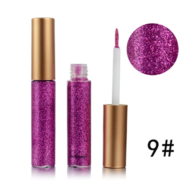 Glitter Eyeliner Liquid - High Quality Waterproof Long-lasting