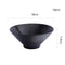 Japanese bamboo hat ceramic bowl