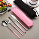 Eco Friendly Portable Cutlery Sets With Case