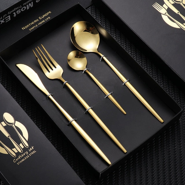 Eco Friendly Portable Cutlery Sets With Case