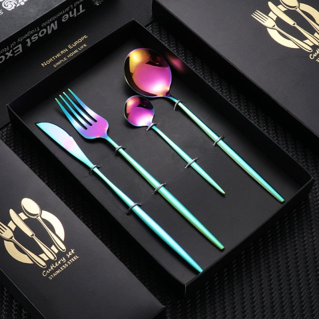 Eco Friendly Portable Cutlery Sets With Case