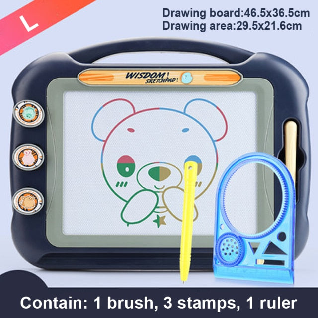 Erasable Magnetic Writing Drawing Painting Board Set