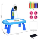 Children Led Projector Art Drawing Table Toy