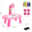 Children Led Projector Art Drawing Table Toy