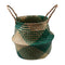 Foldable Handmade Rattan Woven Flower Basket