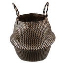 Foldable Handmade Rattan Woven Flower Basket