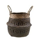 Foldable Handmade Rattan Woven Flower Basket