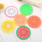 2pcs Fresh Fruit Pattern Coaster