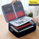 Large Capacity Multi-Layer Document Storage Bag