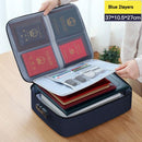 Large Capacity Multi-Layer Document Storage Bag