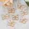 10pcs Resin 25*38mm Bling Colorful Butterflies