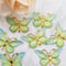 10pcs Resin 25*38mm Bling Colorful Butterflies