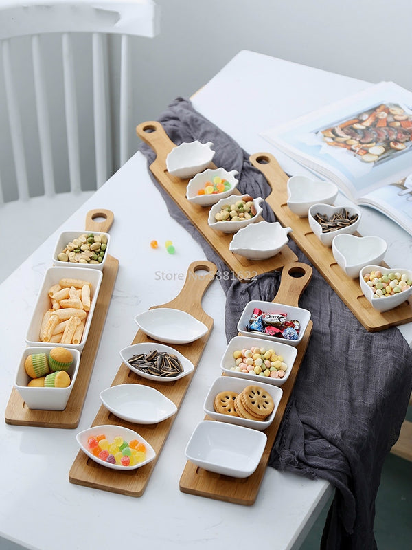 Eco Natural Bamboo Tray