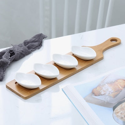 Eco Natural Bamboo Tray