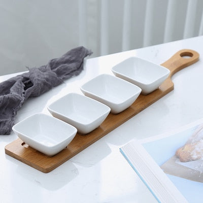 Eco Natural Bamboo Tray