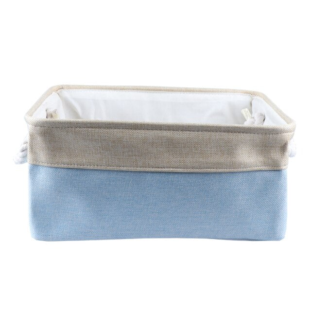 Rectangle Linen Fabric Home Organization